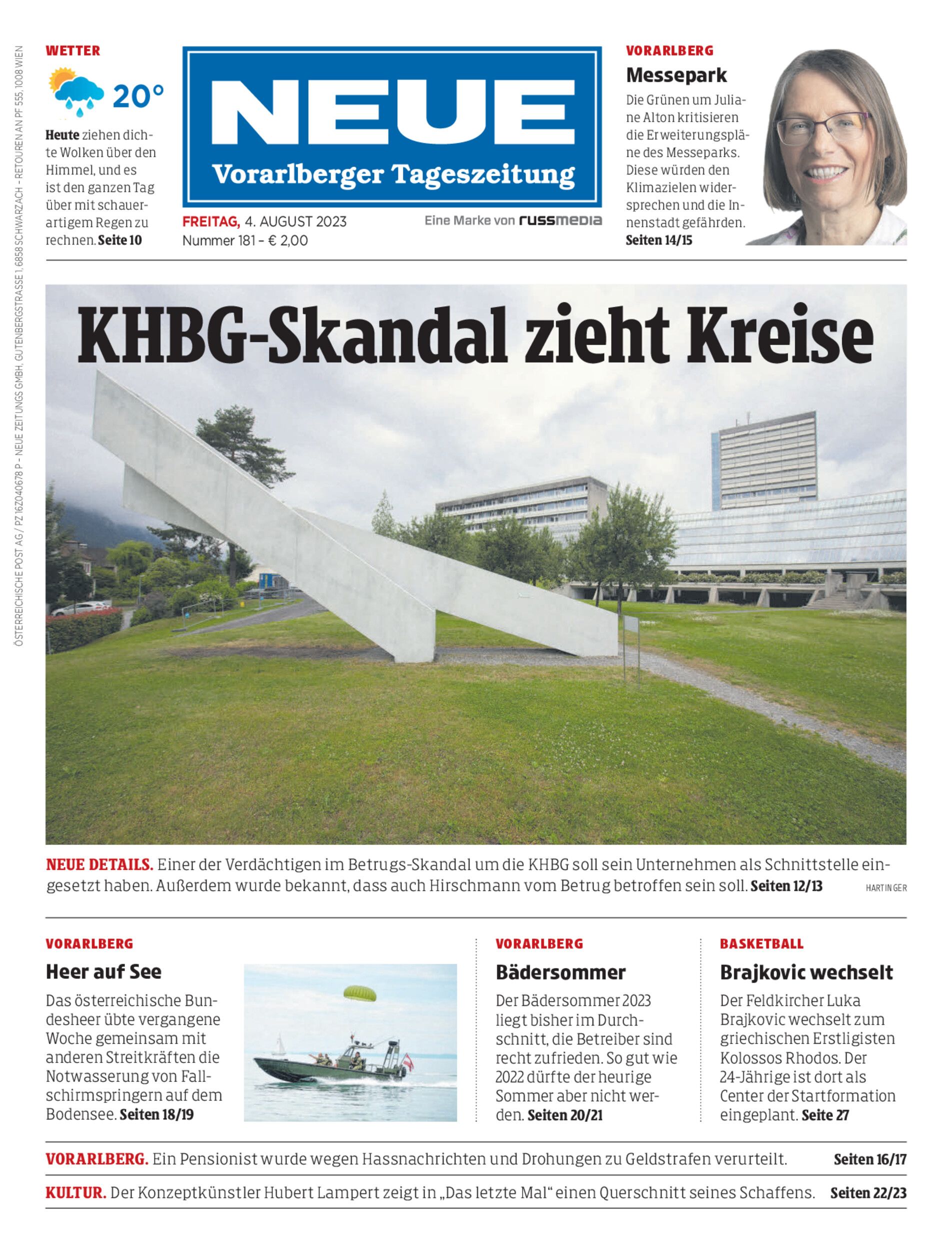 Ausgabe 1691156916, Seite 1