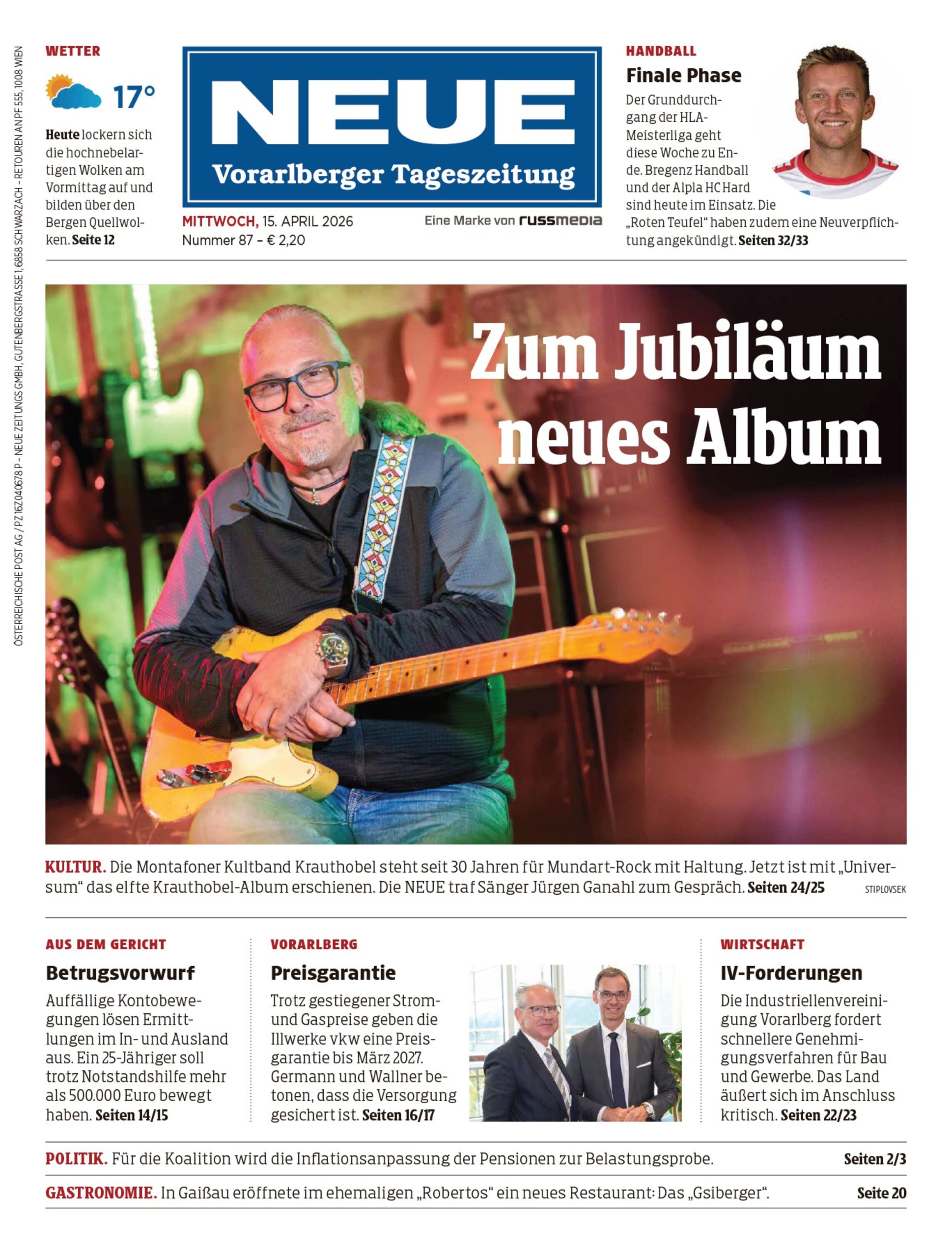 Ausgabe 1776257759, Seite 1